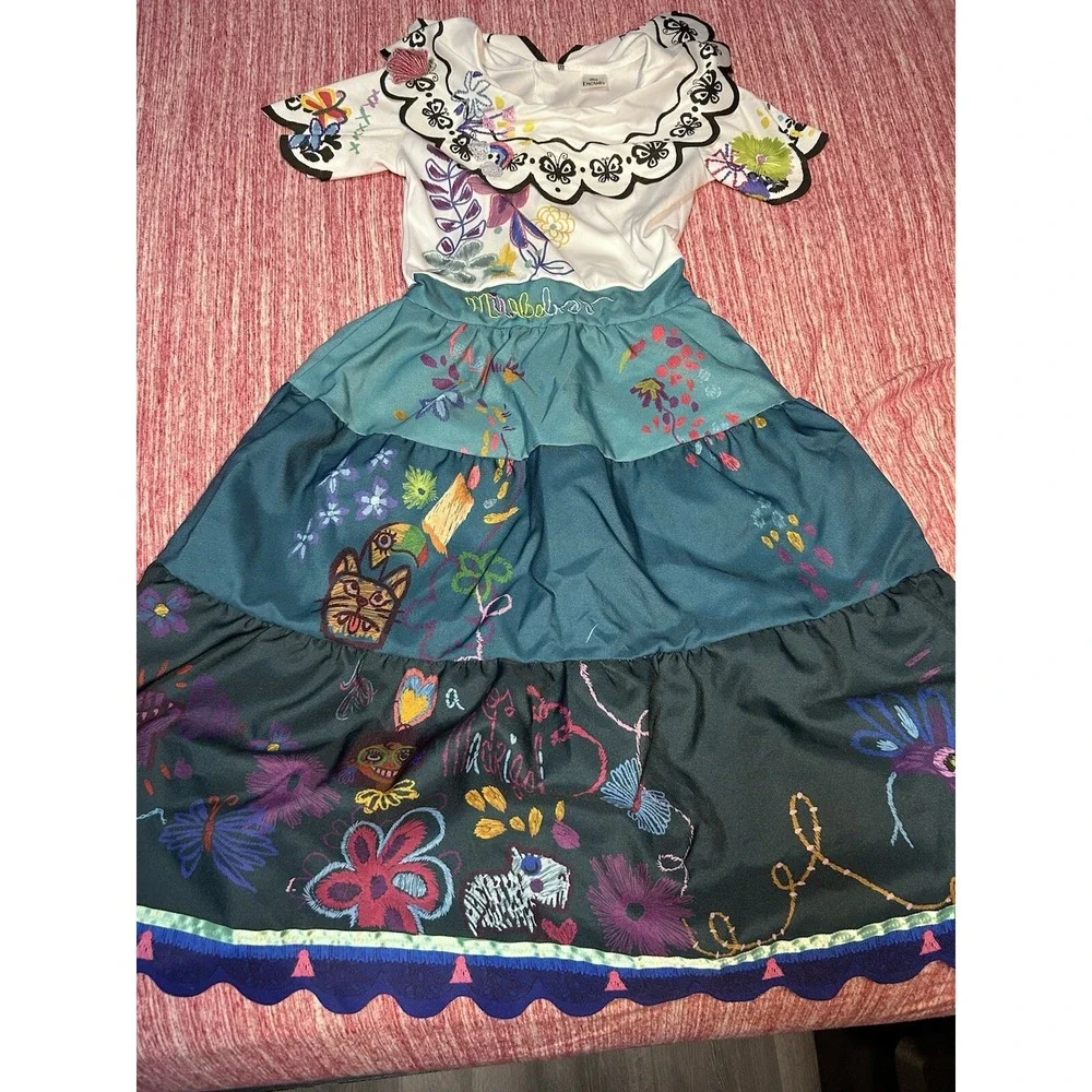 Spirit Of Halloween Disney Encanto Mirabel Costume Dress Child Md (8-10) - Picture 6 of 16